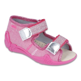 Befado gelb Kinderschuhe 342P001 rosa