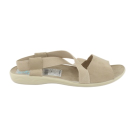 Adanex Damensandalen beige