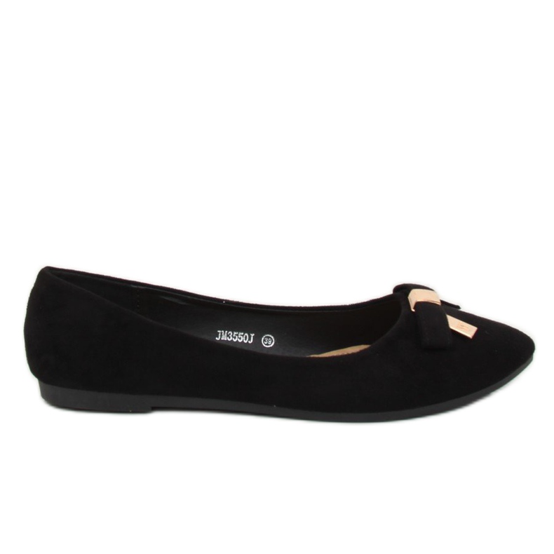 Schwarze Damen Ballerinas JM3550J Negro