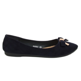 Marineblaue Ballerinas für Damen JM3550J Azul Marino navy blau