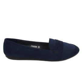 Ballerina-Loafer marineblau JM6655Q Azul Marino navy blau