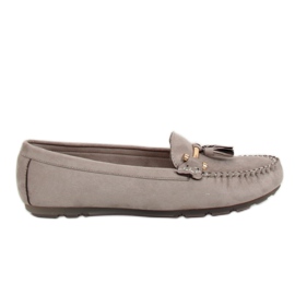 Grau Damen Slipper L7183 Grau
