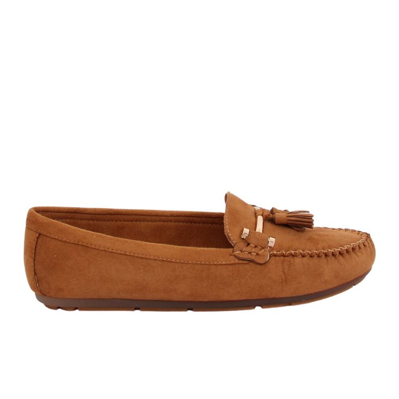 Damen-Loafer camel L7183 Camel braun