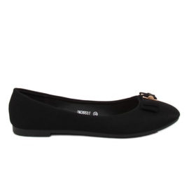 Schwarze Damen Ballerinas JM3553J Negro