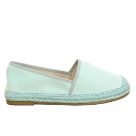 Espadrilles, Wildleder mint AF40 LT.GREEN grün mehrfarbig