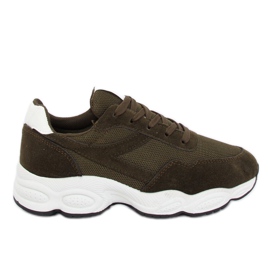 Grüne E-102 Army Green Sportschuhe