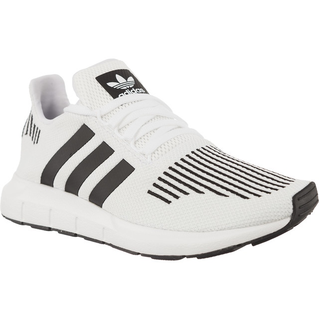 Adidas Swift Run Ftwr White Core Schwarz Mittelgrau Heather weiß