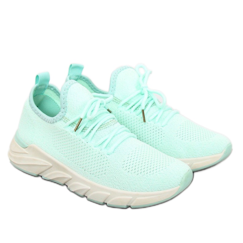 Mint 7766-Y Grüne Sportschuhe mehrfarbig