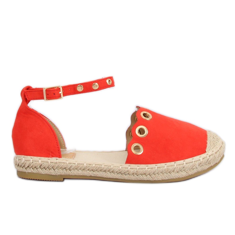 Espadrilles mit rotem LX170 Red Strap