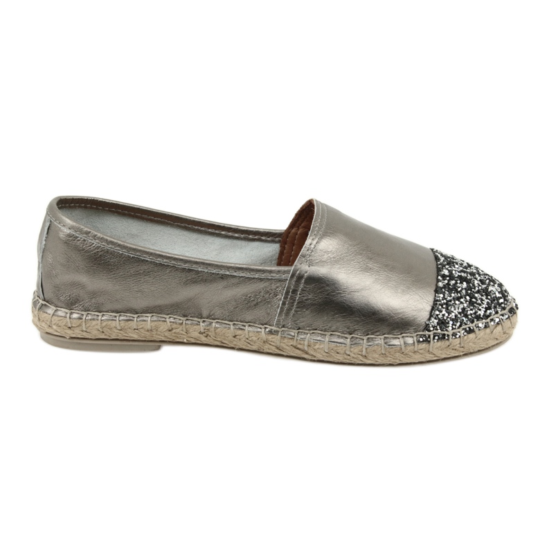 Badura Damen Espadrilles 6544 grau
