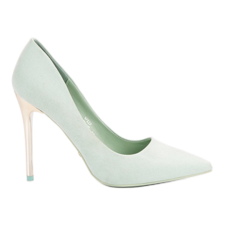 Seastar Wildleder Mint Heels blau mehrfarbig