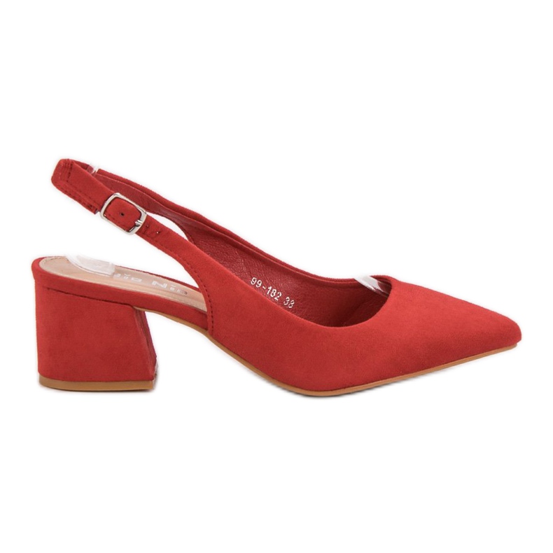 Nio Nio Rote Pumps in Spitz
