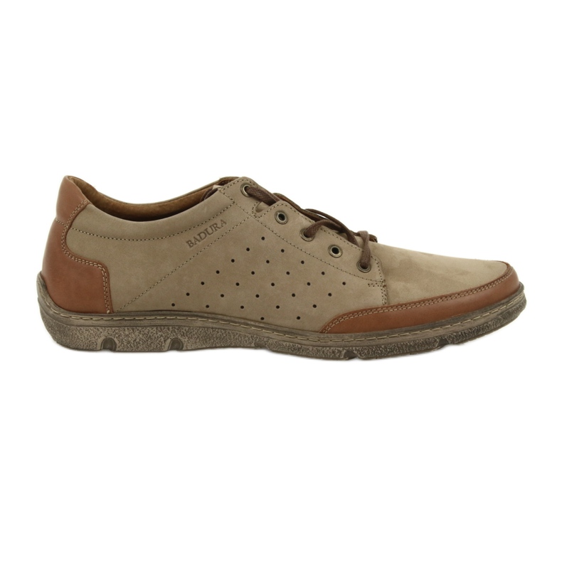 Herrenschuhe Badura 3524 beige / braun