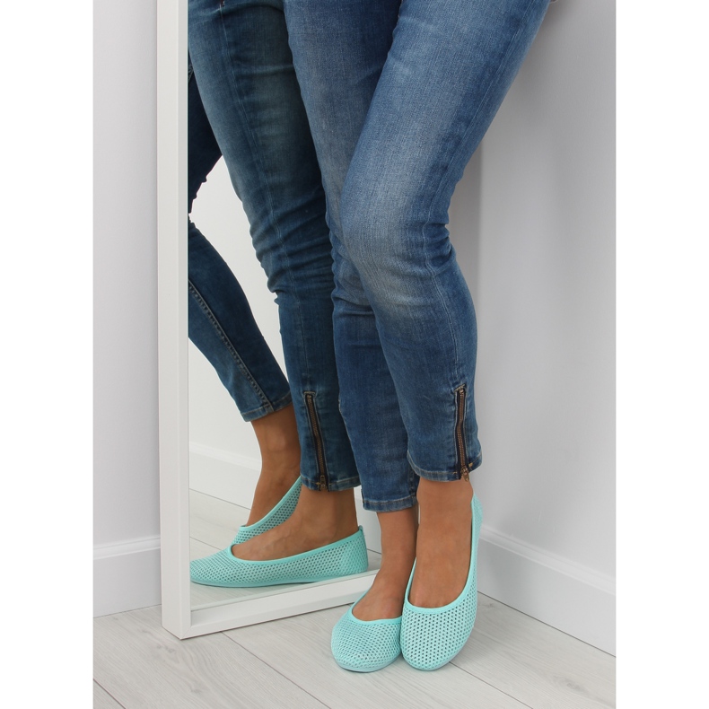 Pfefferminz-Ballerinas JX56 L.GREEN II-GAT grün