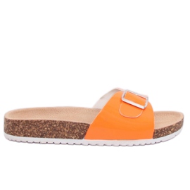 Orange Metallic-Hausschuhe DD94P Orange