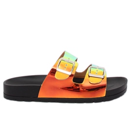 Schwarz BG28P Schwarze Scholki-Hausschuhe in Petrol