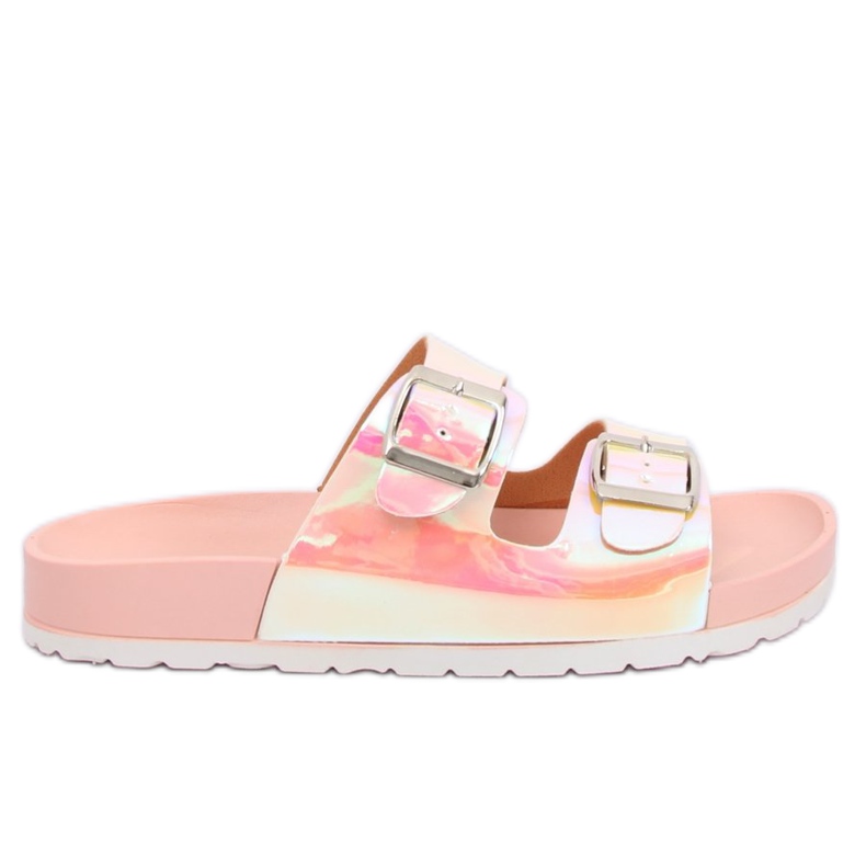 Pink BG28P Pinke Petrol Pantoffeln rosa