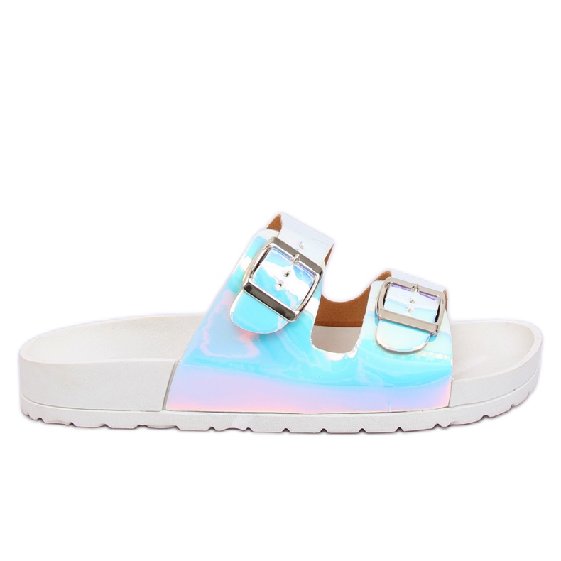 Weiß BG28P Weiße Benzinpantoffeln