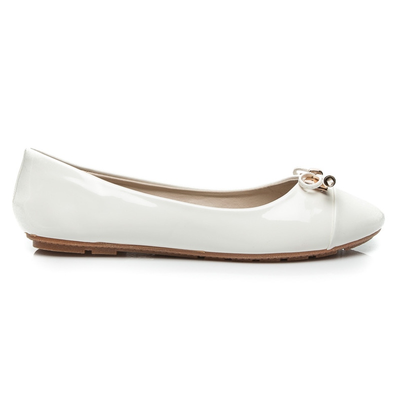 Fgm Paris Lackierte Ballerinas weiß
