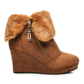 Sergio Todzi Herbst Keilschuhe braun