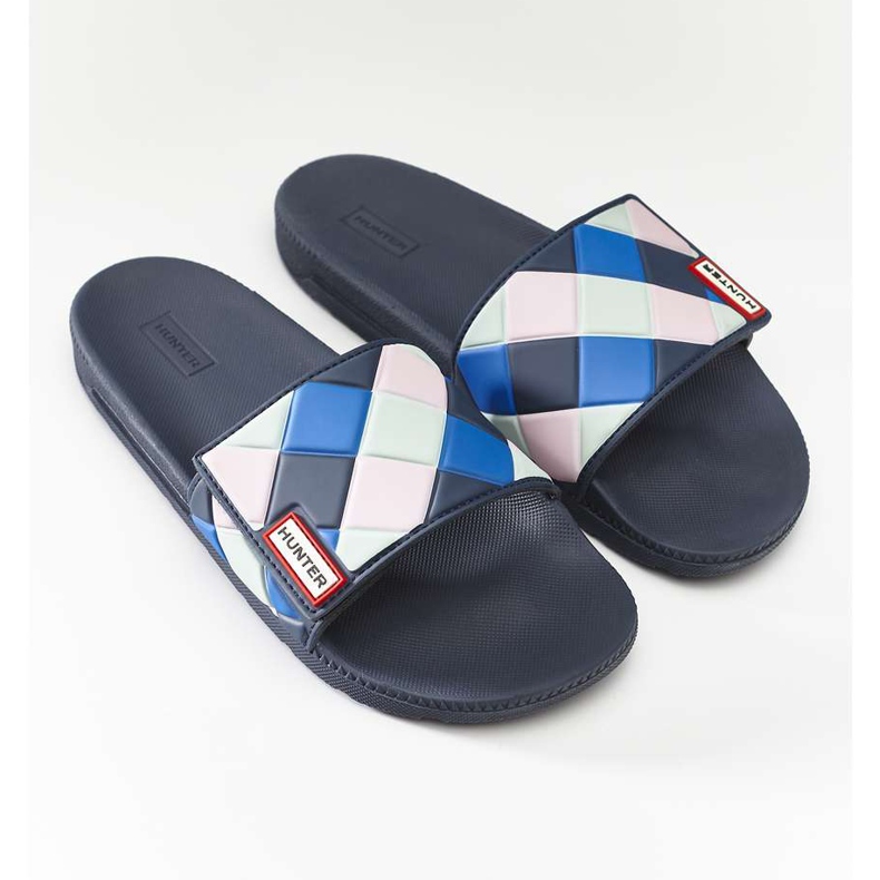 Hunter Verstellbare Slide Weave Navy für Damen mehrfarbig