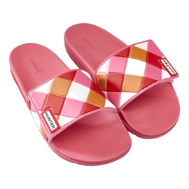 Hunter Womens Original einstellbare Slide Weave Arcade Pink mehrfarbig