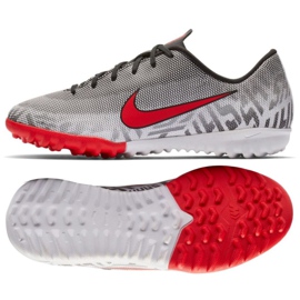 Nike Mercurial Vapor 12 Academy Neymar Tf Jr AO9476-170 Fußballschuh grau grau