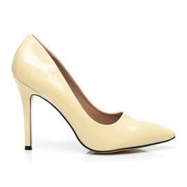 Vices Pastell Sara High Heels gelb