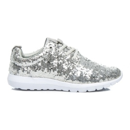 Via Giulia  Sportschuhe mit Glitzer grau