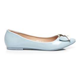 Vices Elegante Ballerinas blau