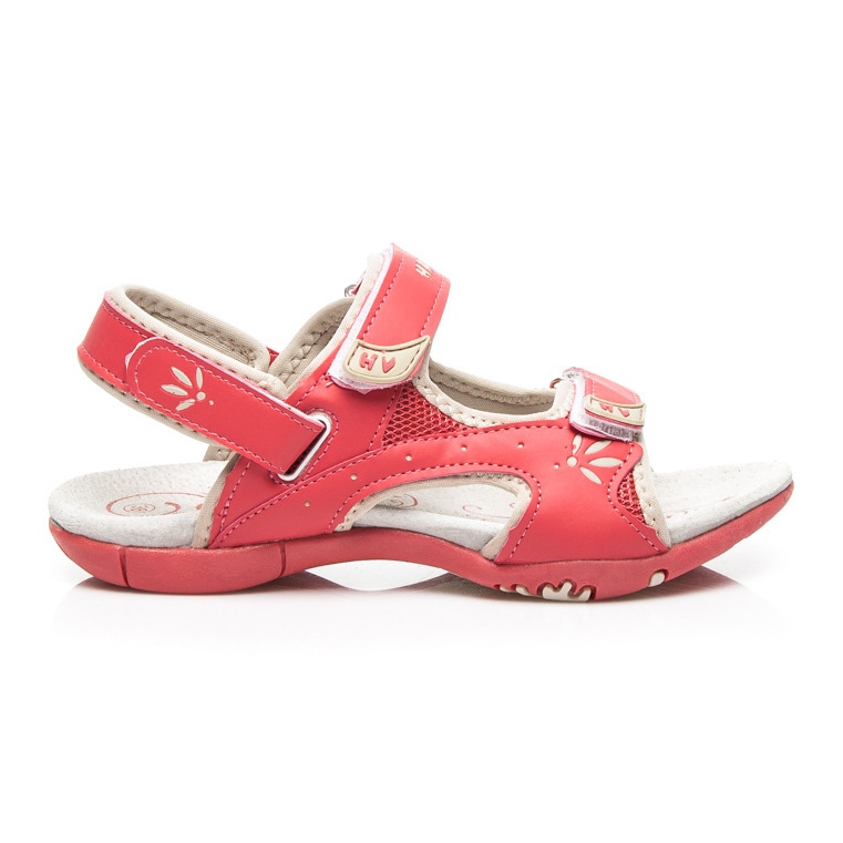 Haver Bequeme Sportsandalen rot