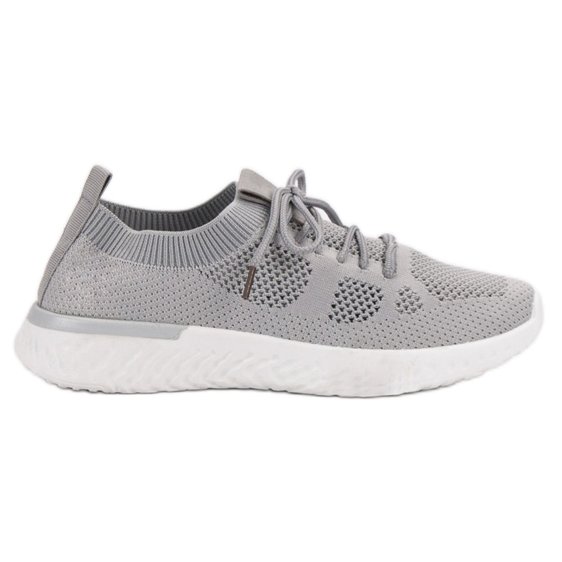 Luftige Sportschuhe grau