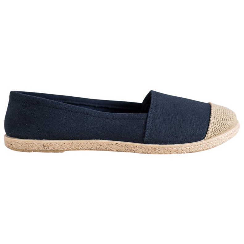 Trendige Espadrilles in Marineblau