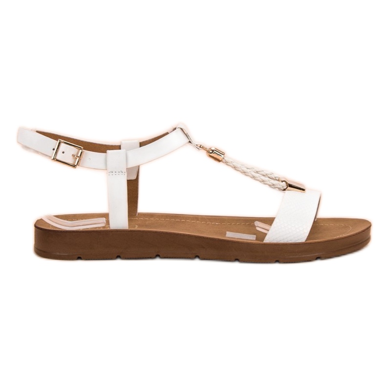 Filippo Modische weiße Sandalen