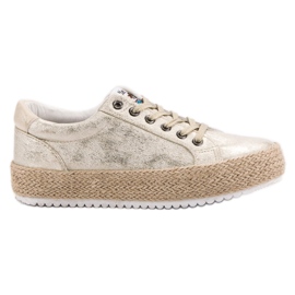 Betler Modische Espadrilles-Sneaker gelb