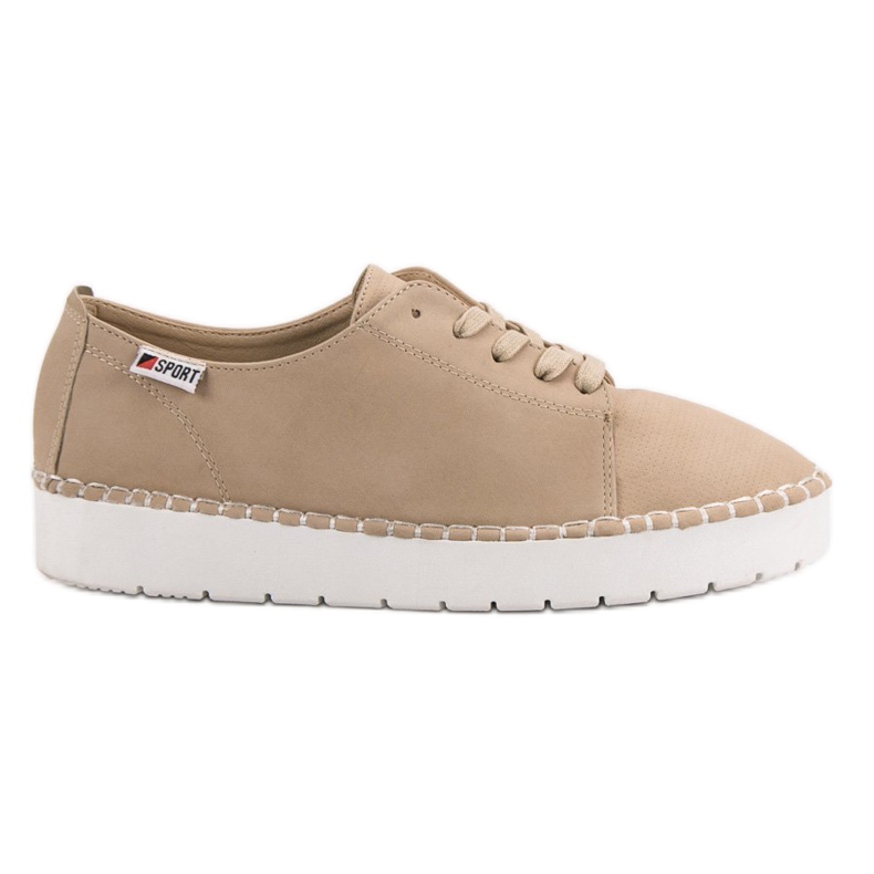 Beige geschnürte Schuhe VICES