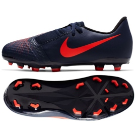 Nike Phantom Venom Academy Fg Jr AO0362-440 Fußballschuhe mehrfarbig marineblau