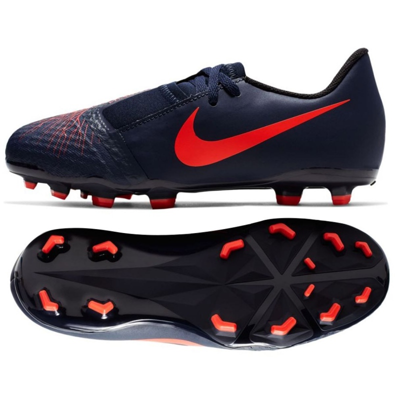 Nike Phantom Venom Academy Fg Jr AO0362-440 Fußballschuhe mehrfarbig navy blau