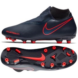 Nike Phantom Vsn Academy Df Fg M AO3258-440 Fußballschuhe blau marineblau