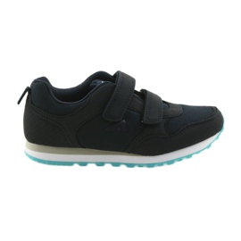American Club WT30 marineblaue Kinder Sportschuhe farblos