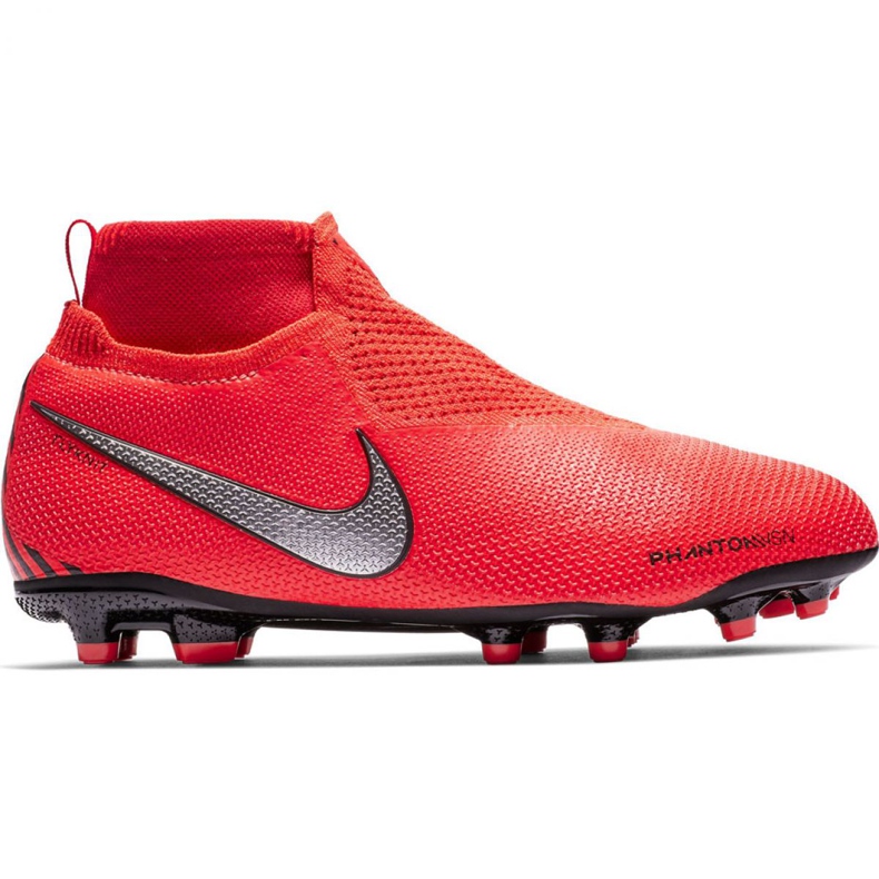 Nike Phantom Vsn Elite Df Mg Jr AO3289-600 Fußballschuhe mehrfarbig rot