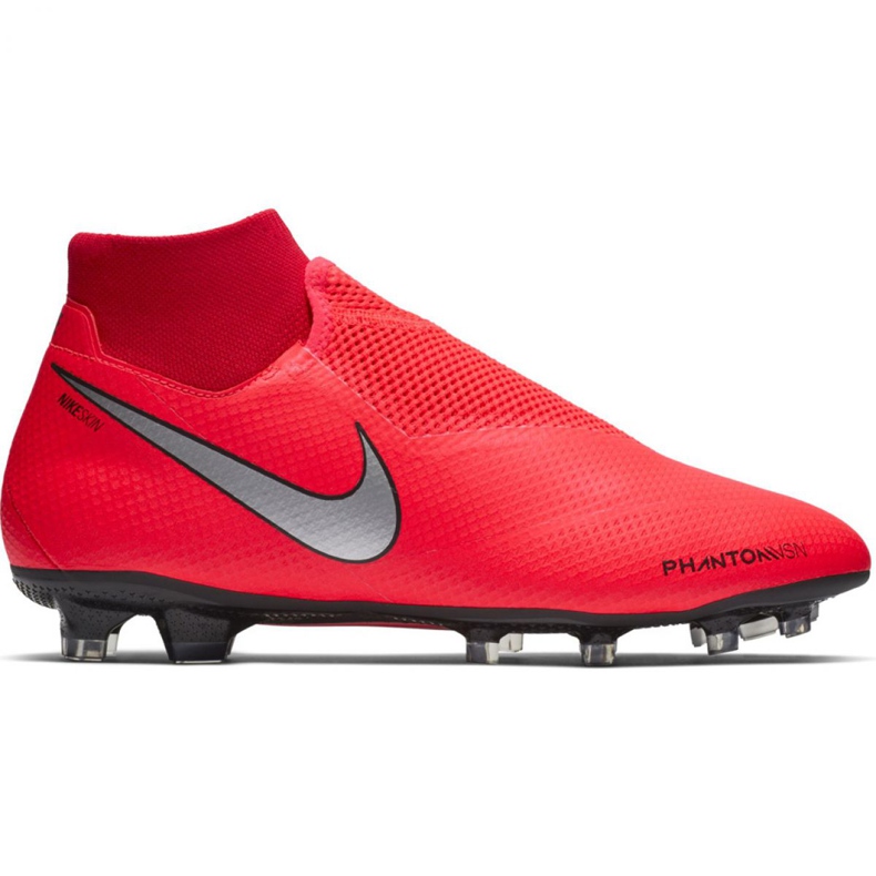 Nike Phantom Vsn Pro Df Fg M AO3266-600 Fußballschuhe mehrfarbig rot
