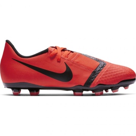 Nike Phantom Venom Academy Fg Jr AO0362-600 Fußballschuhe mehrfarbig orangen und rottöne