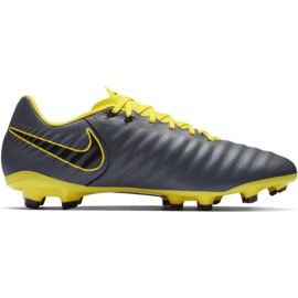 Nike Tiempo Legend 7 Academy Fg M AH7242-070 Fußballschuhe mehrfarbig grau