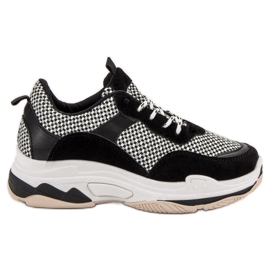 Kylie Turnschuhe auf der Plattform schwarz