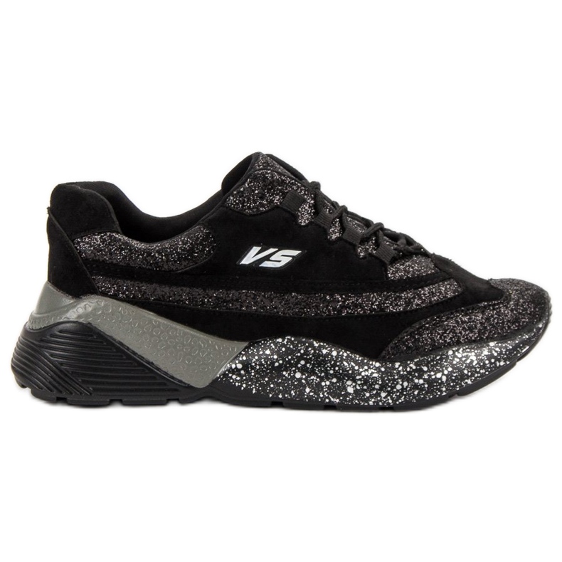 Sportschuhe mit Glitzer VICES schwarz