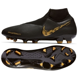 Nike Phantom Vsn Elite Df Fg M AO3262-077 Fußballschuhe schwarz schwarz