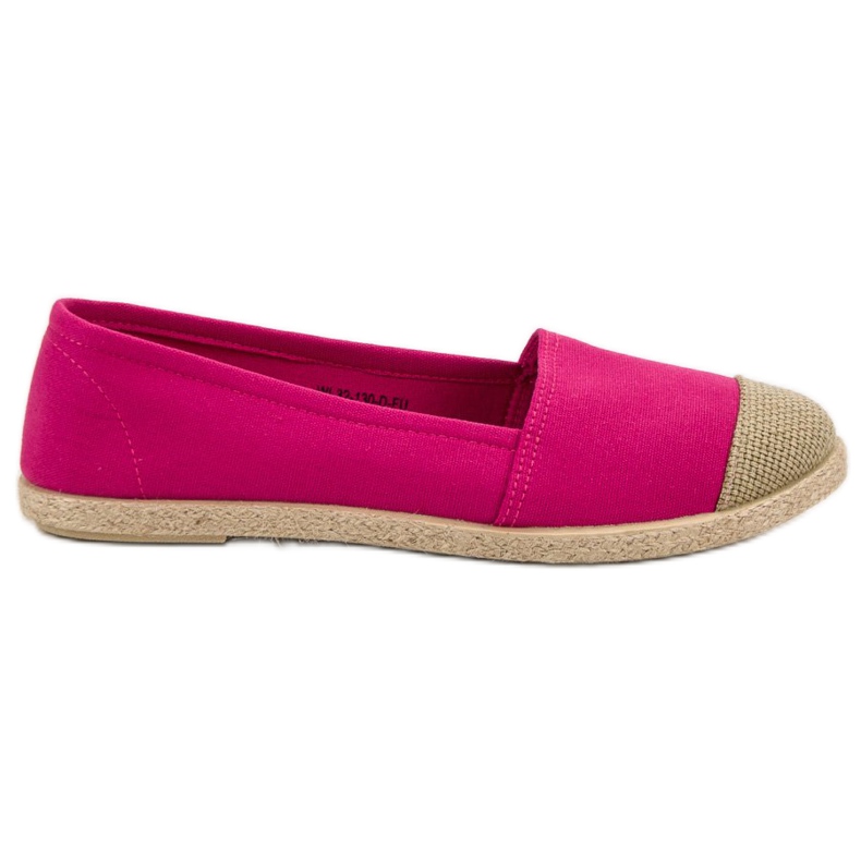 Modische rosa Espadrilles