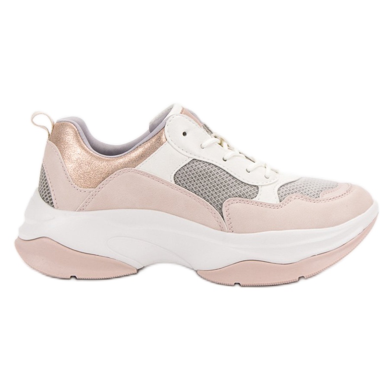 Kylie Modische rosa Turnschuhe