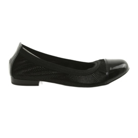 Damen Ballerinas elastisch Gamis 1402 schwarz
